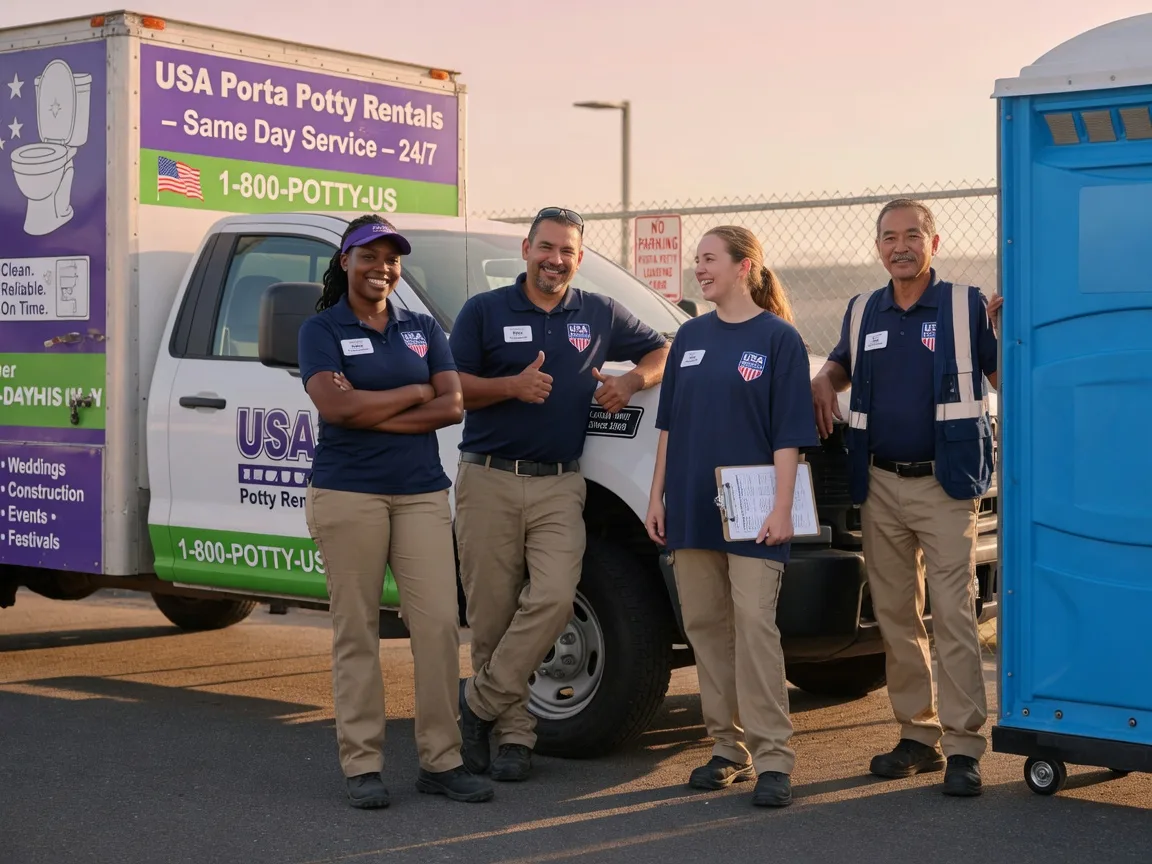 Porta Potty Rental company in Byrnedale, PA